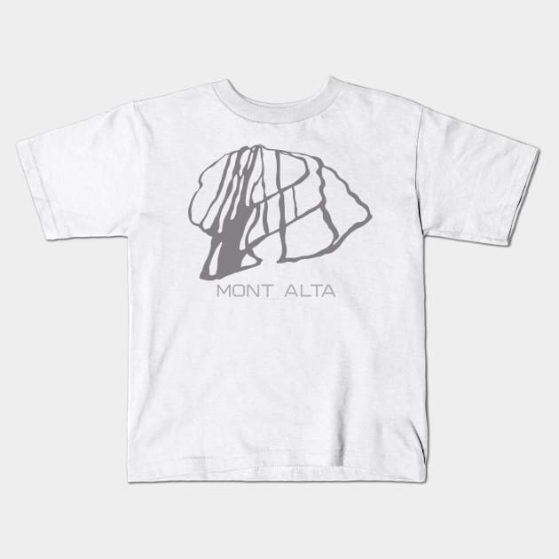 Mont Alta Resort 3D Kids T-Shirt by Mapsynergy